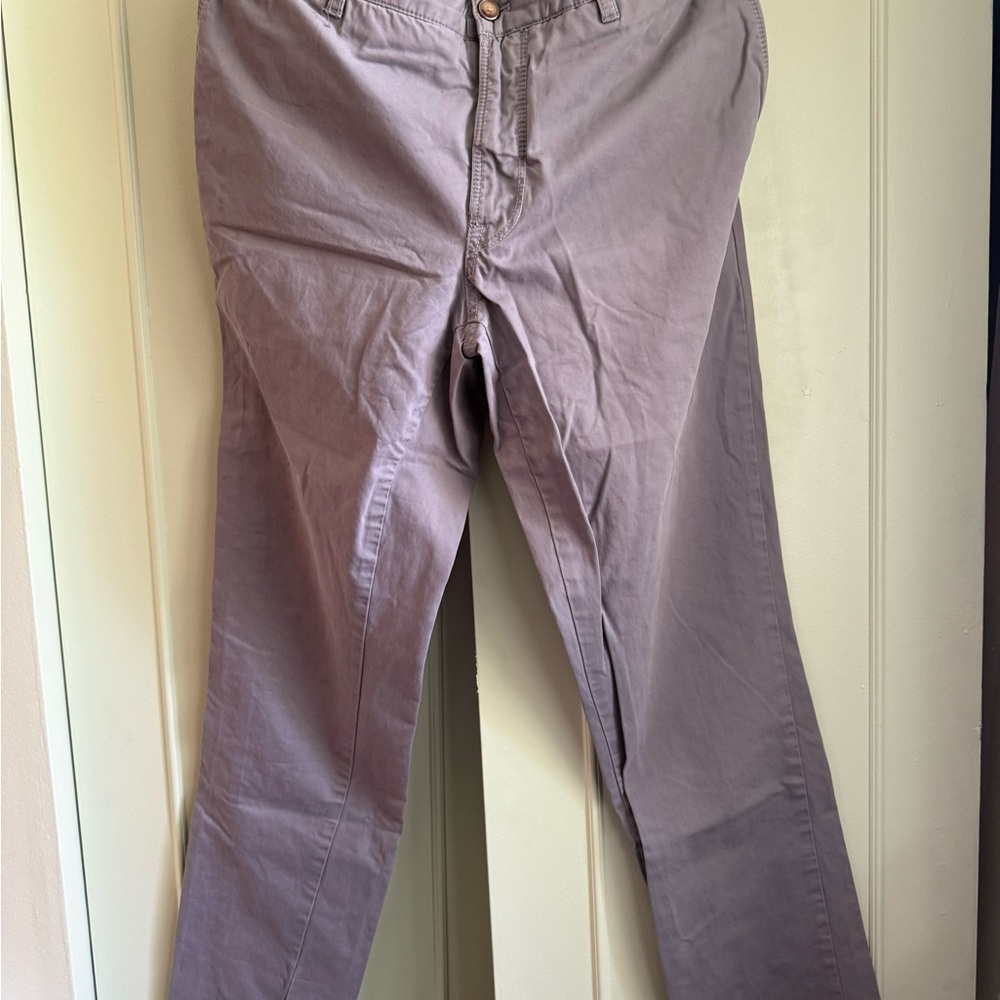 J.Lindeberg Men's Taupe Chinos